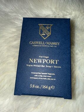 Caswell-Massey Triple-Milled Bar Soap - Navy Blue